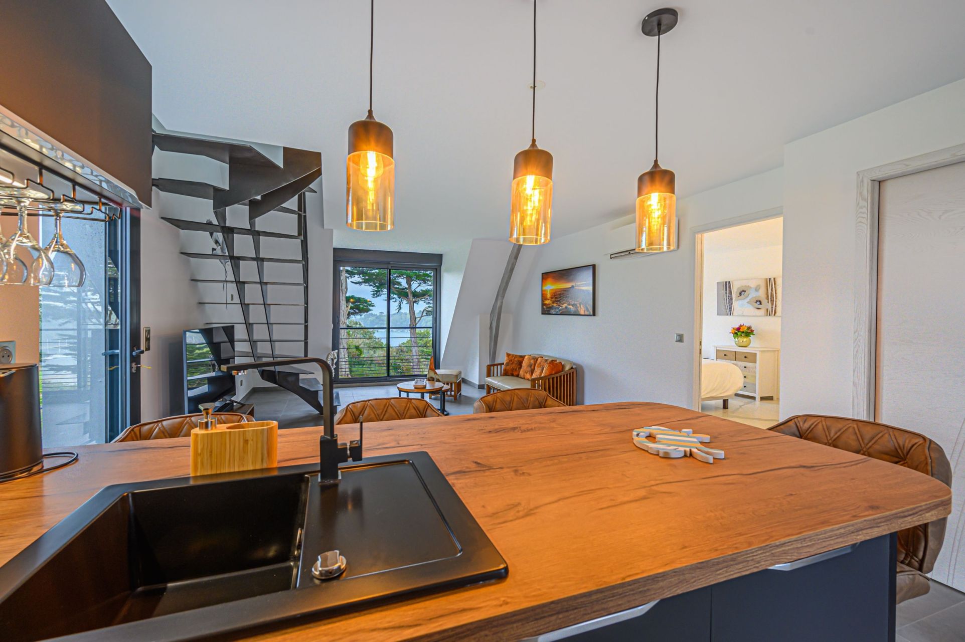 duplex 3 Rooms for seasonal rent on GUIDEL (56520)