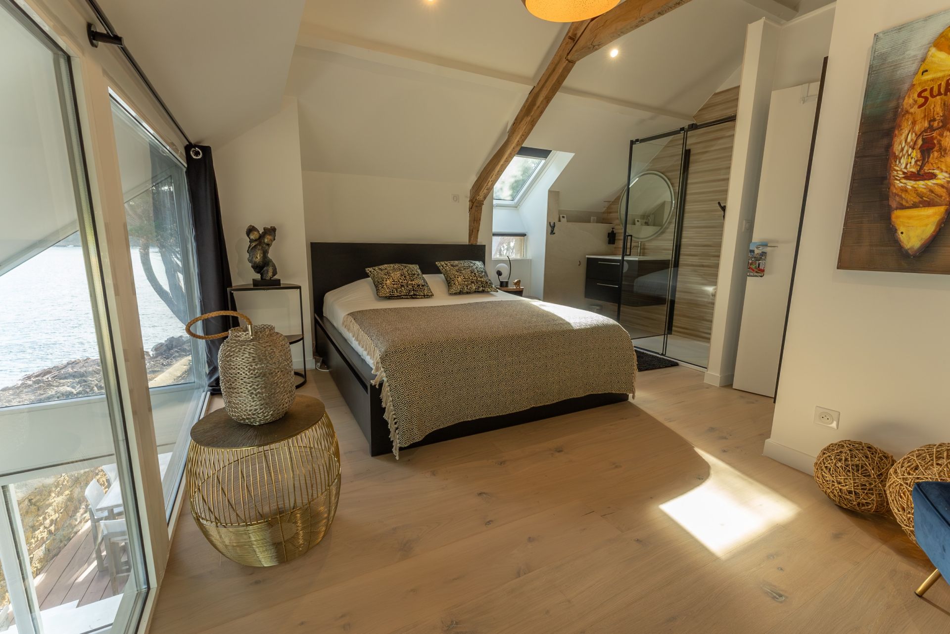 house 7 Rooms for seasonal rent on LEZARDRIEUX (22740)