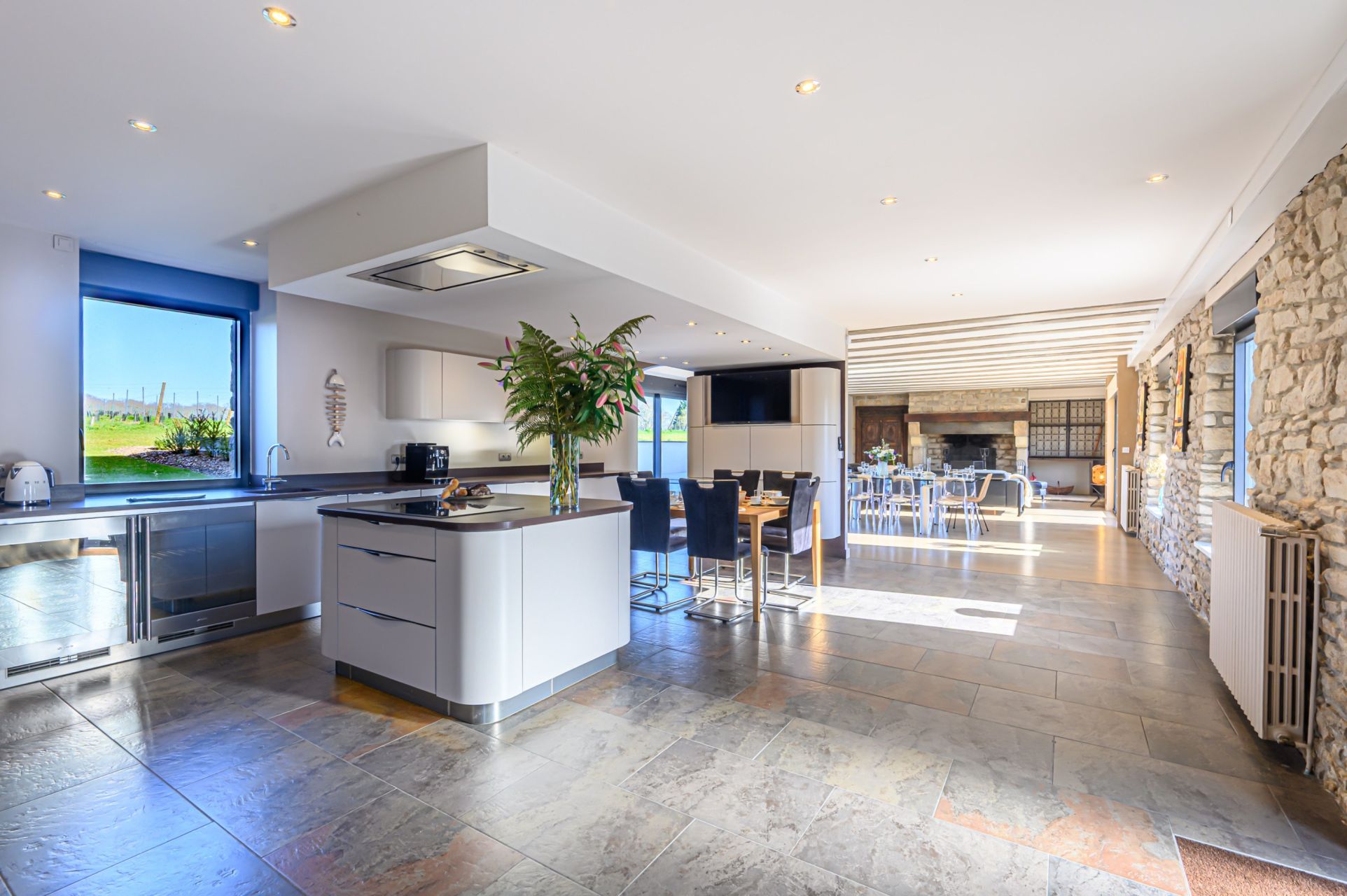 long house 8 Rooms for seasonal rent on BADEN (56870)