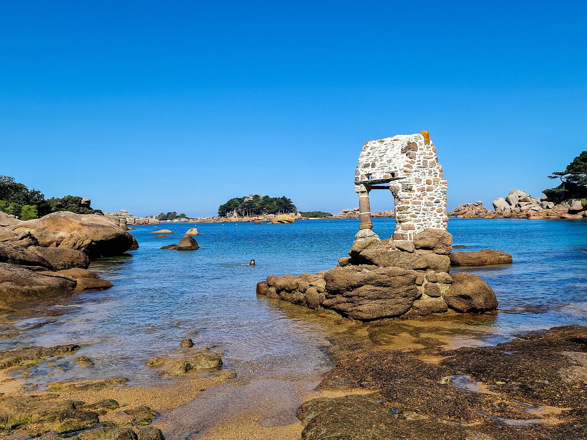 île privée en vente sur TREGASTEL (22730)