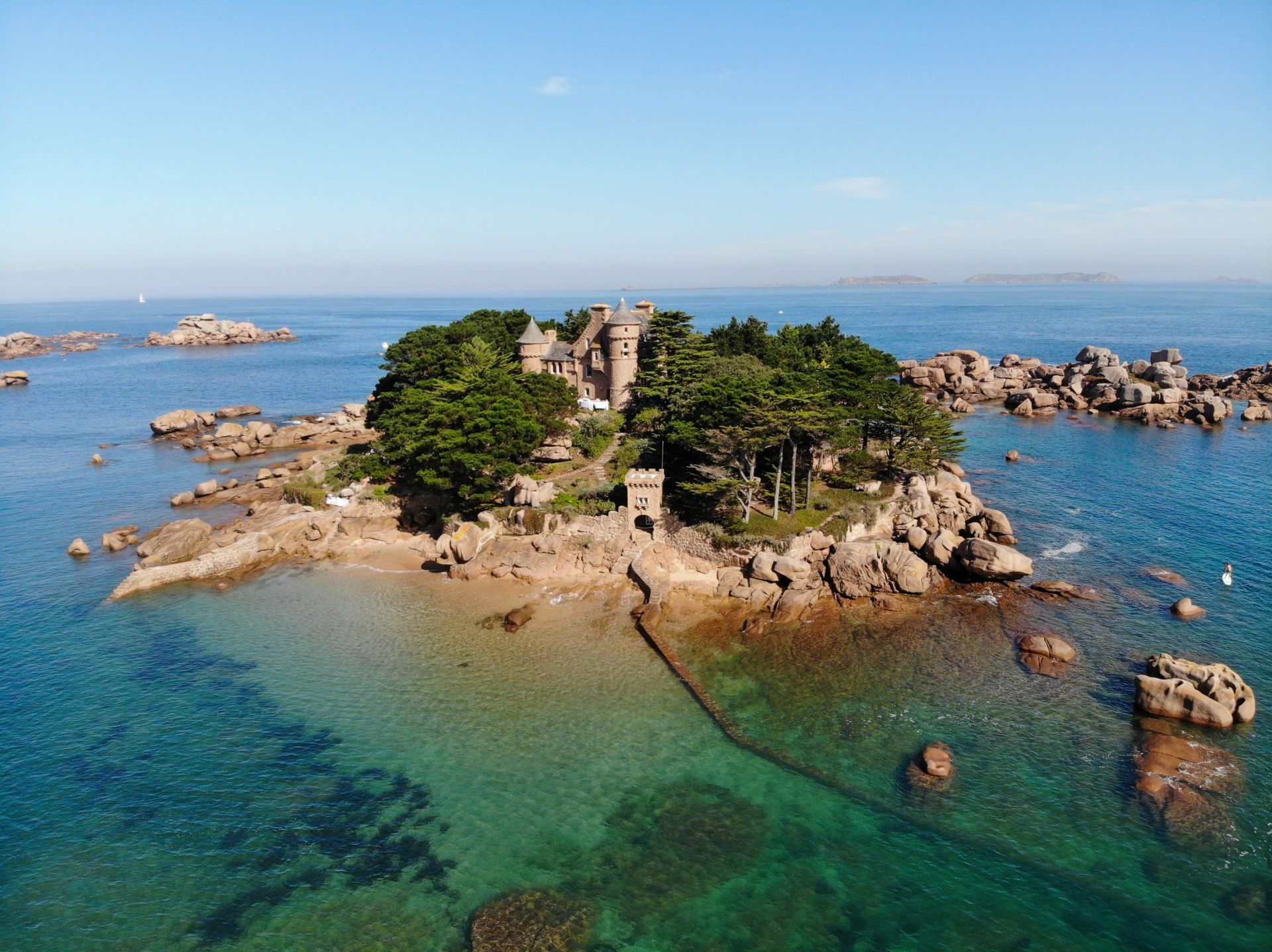 île privée en vente sur TREGASTEL (22730)