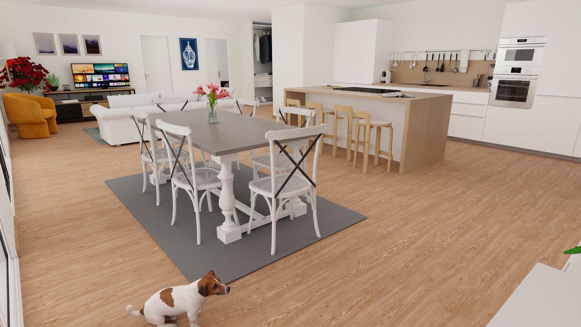 appartement 5 Pièces en vente sur BEGMEIL (29170)