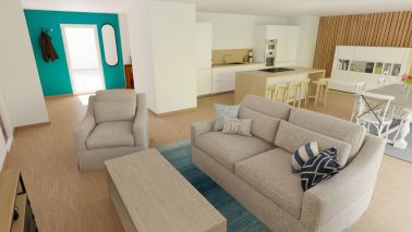 appartement 5 Pièces en vente sur BEGMEIL (29170)